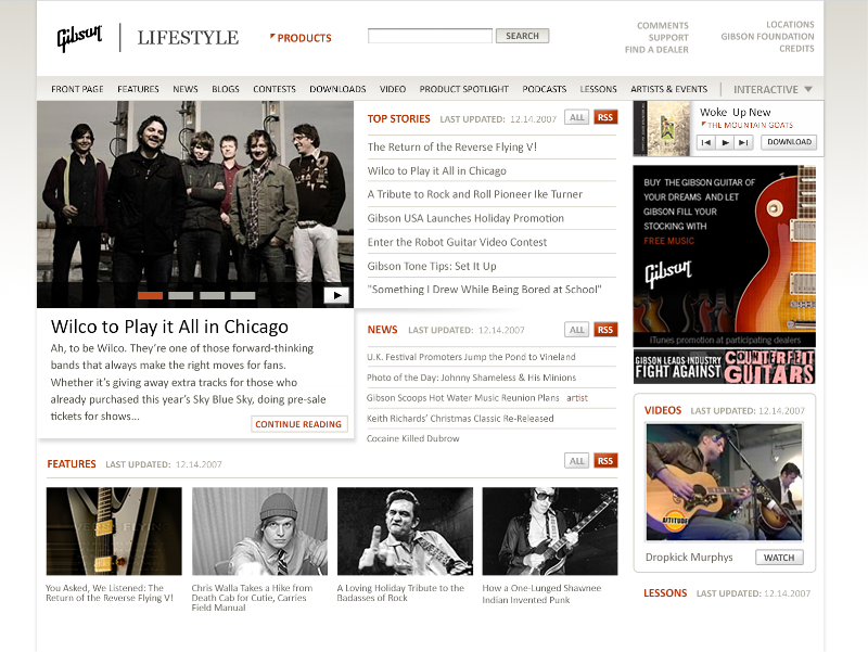 Gibson Lifestyle 1